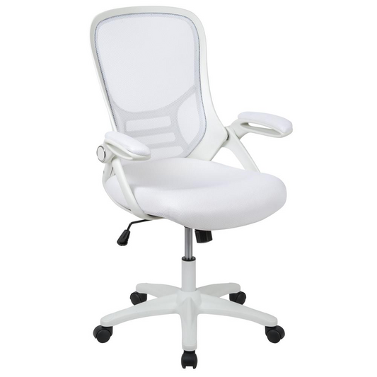Porter High Back Mesh Ergonomic Swivel Office Chair - White