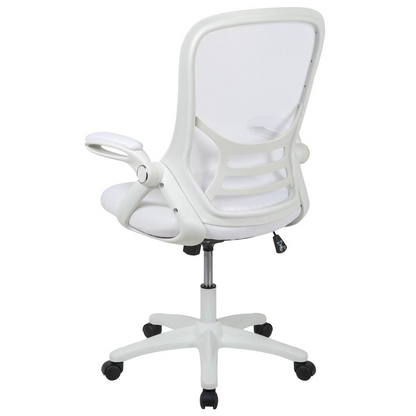 Porter High Back Mesh Ergonomic Swivel Office Chair - White
